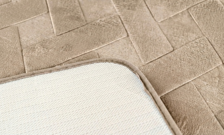 Image 4: Set de tapis de bain 3 pièces, couleur au choix