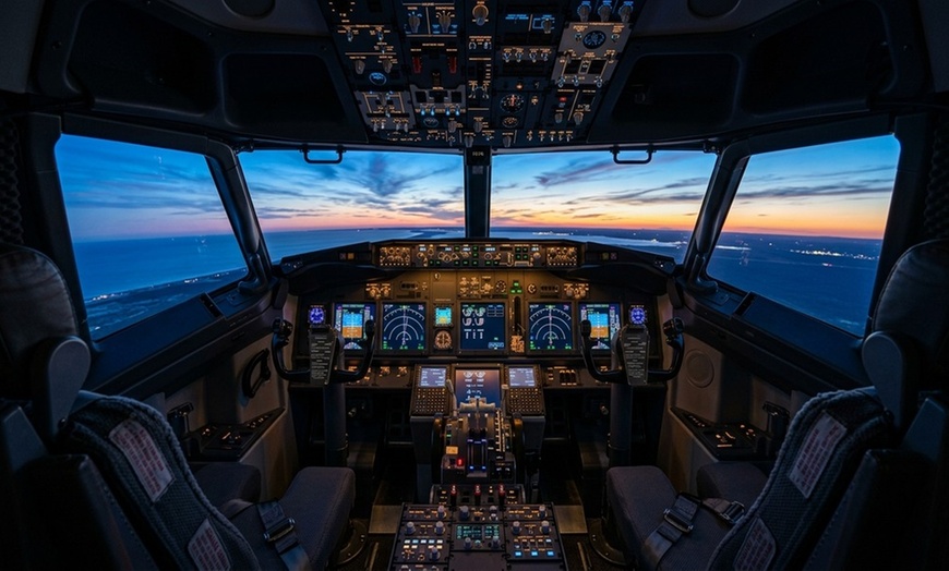 Image 2: Experience the Thrill: Flight Simulator & Ground Lesson 