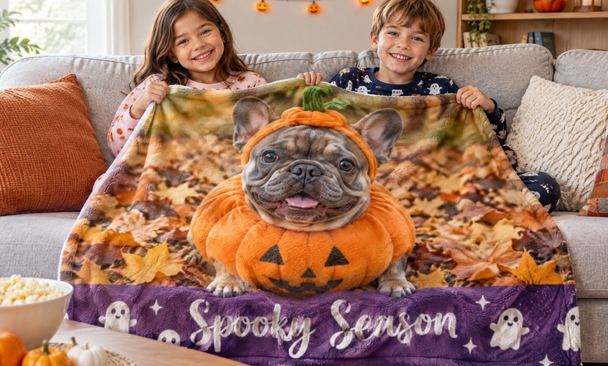 Image 3: Personalized Fleece Photo Blanket (3 Sizes) from Printerpix (Up to 93% Off)