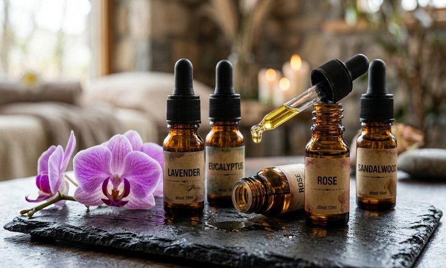 Image 4: Hot Stone & Essential Oil Massage: Oriental or Therapeutic