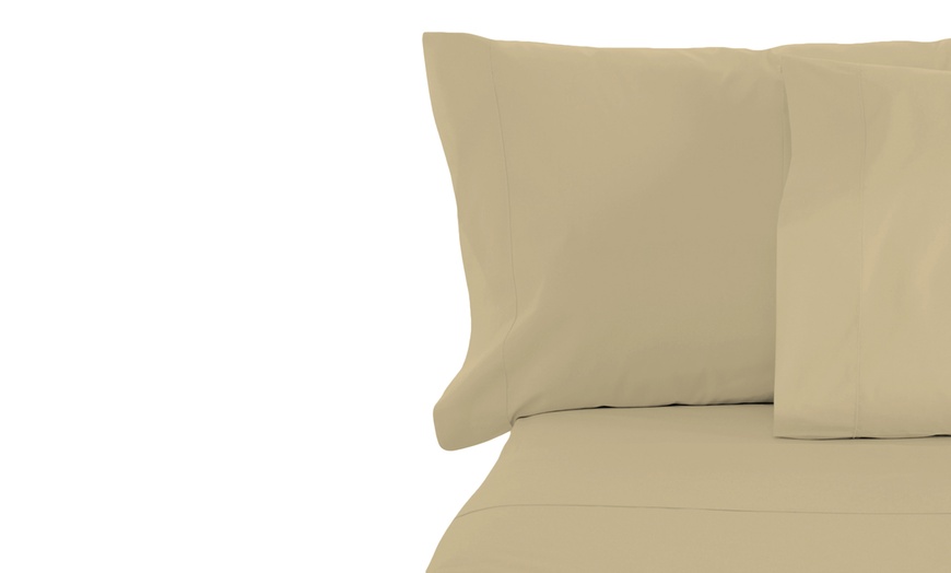Image 6: 6 Piece 4 Pillowcases 1800 Series Cotton Feel Bamboo Cool Deep Pocket Sheet Sets