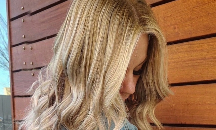 Image 2: Hair Color, Highlights, or Balayage with Cut & Style