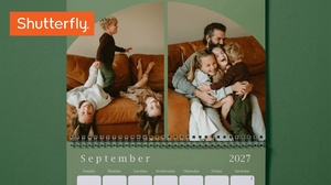 Shutterfly Personalized 2027 12-Month Photo Wall Calendars