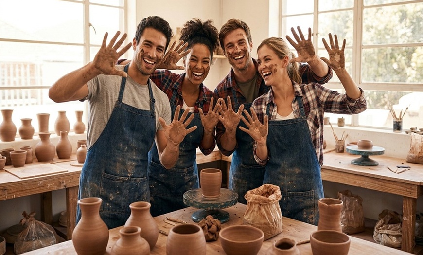 Image 2: Create Unique Glass Art Pieces: Bowls, Vases, & Plates
