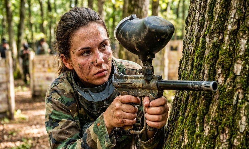 Image 6:  Paintball Park Admission with Gear Up to 93% Off