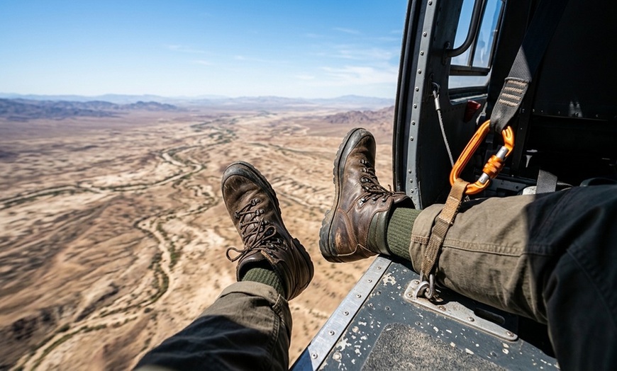 Image 2: Vegas' ONLY "Doors Off" Helicopter Ride Experience!!