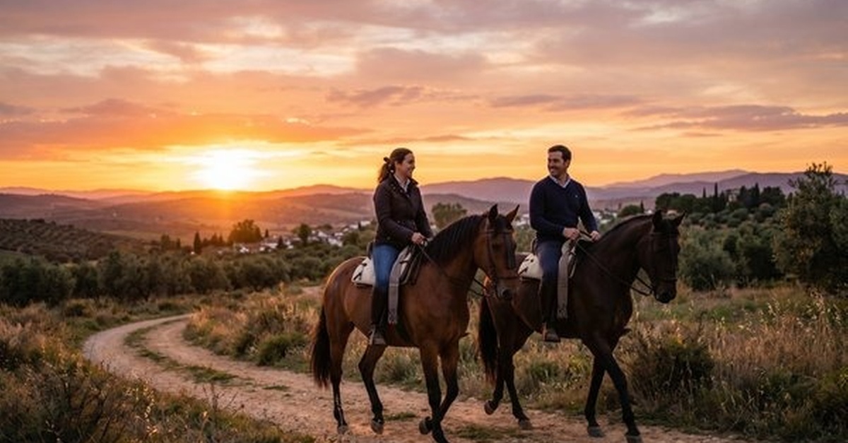 Ruta a caballo de 1 o 2 horas en Villaviciosa de Odón, Madrid