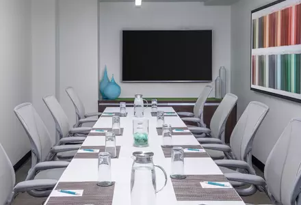 Business center and meeting rooms