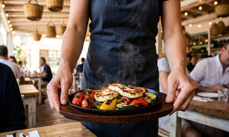 Image 6: Enjoy $50 Toward Food and Drink with Mediterranean Inspiration