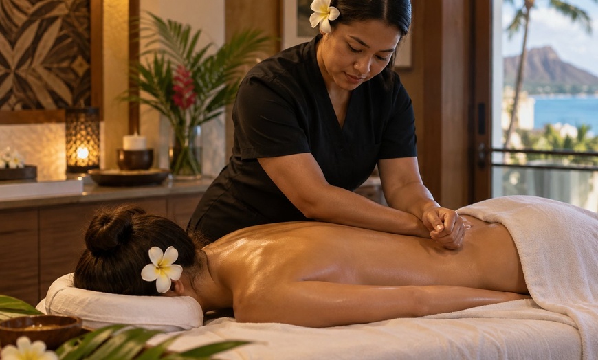 Image 4: Hawaiian Couples Spa Getaway with Lomi Lomi & Swedish Massage