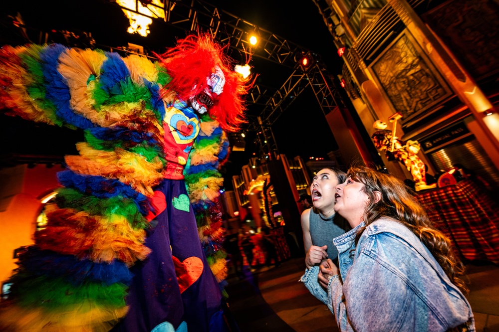 Halloween Nights Terror at Universal Studios Hollywood in California