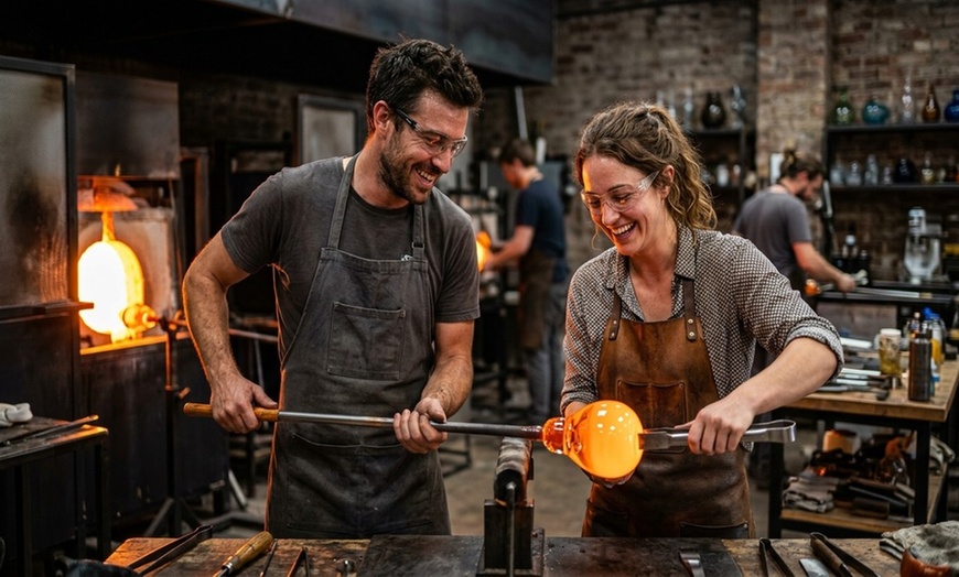 Image 6: Learn Glass Blowing on the Torch with Introductory Classes for 1 or 2