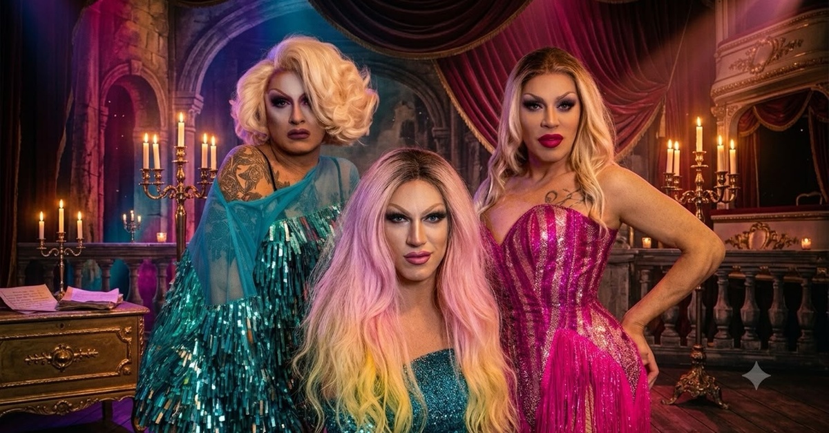 Cena con espectáculo de cabaret y drag queens en Valencia