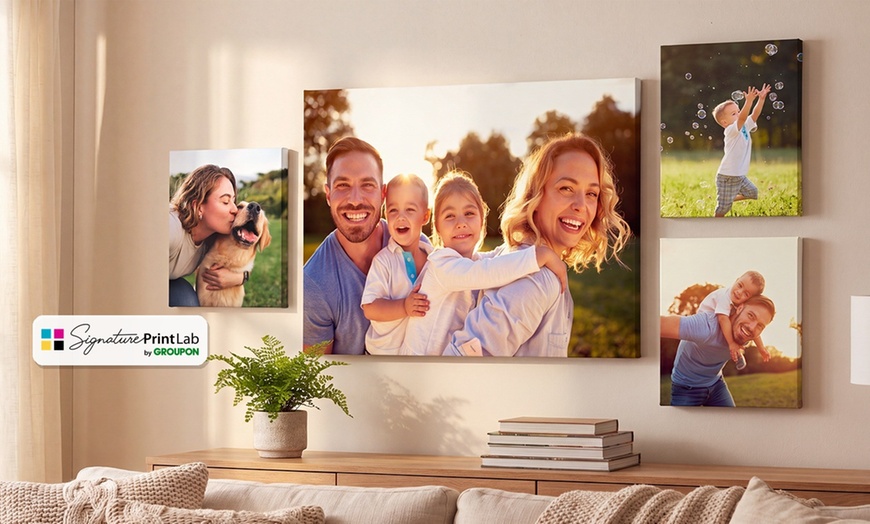 Image 7: Canvas Print Bundles by SignaturePrintLab by GROUPON
