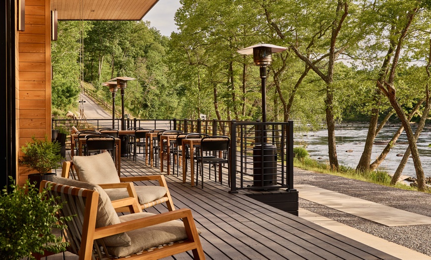 Image 8: Asheville Airstream & Cabin Resort on the French Broad