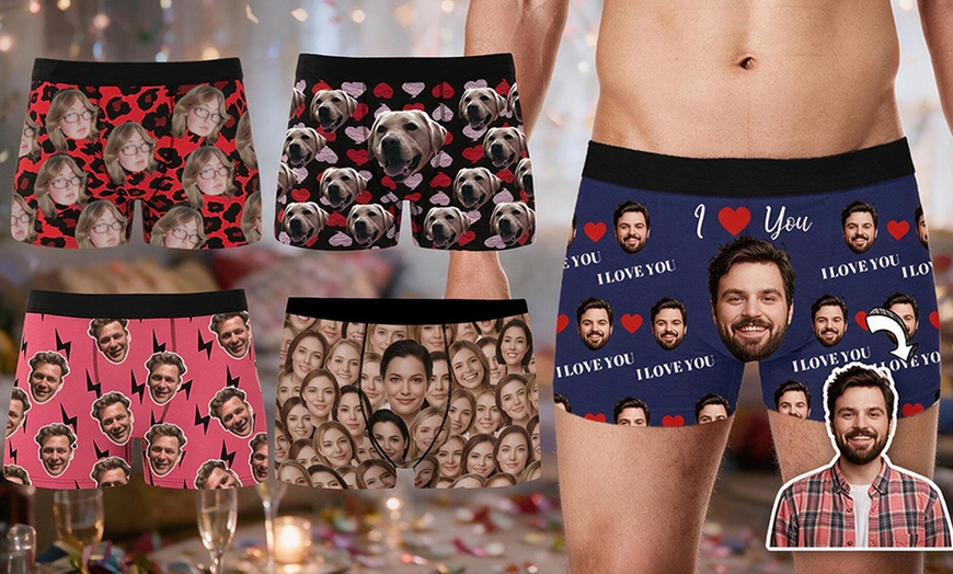 Image 4: Up to 89% Off Custom Photo Underwear from Justyling