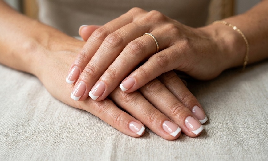 Image 3: Pamper Yourself: Basic or Classic Mani-Pedi with Vinylux Polish