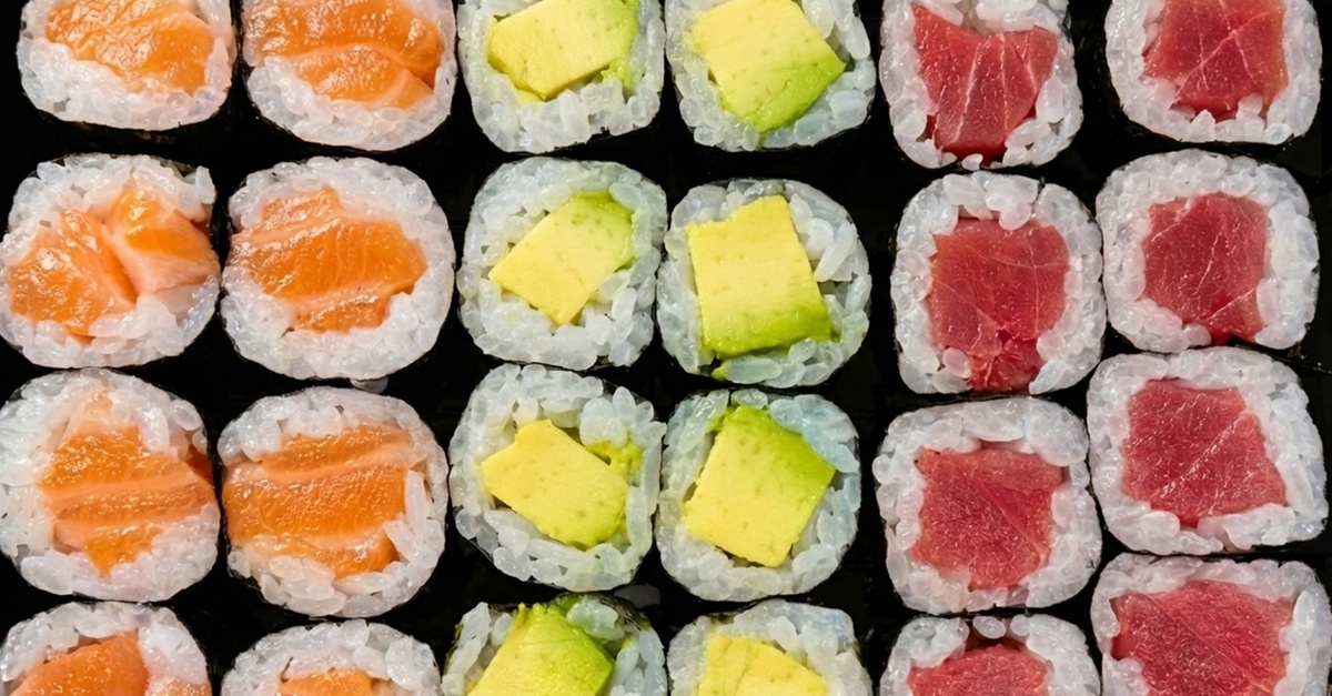 Menú de sushi para 2 o 4 personas para llevar en Barcelona