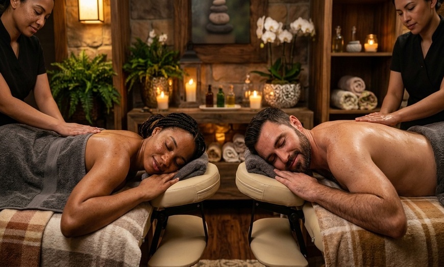 Image 3: Enjoy Single or Couples Massage with Coconut Oil and Aromatherapy