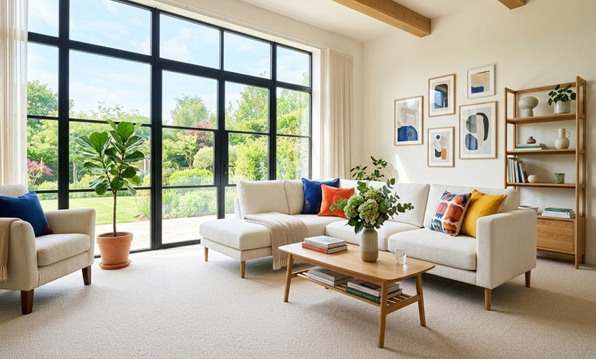 Image 6: Professional carpet cleaning for multiple rooms or sofas