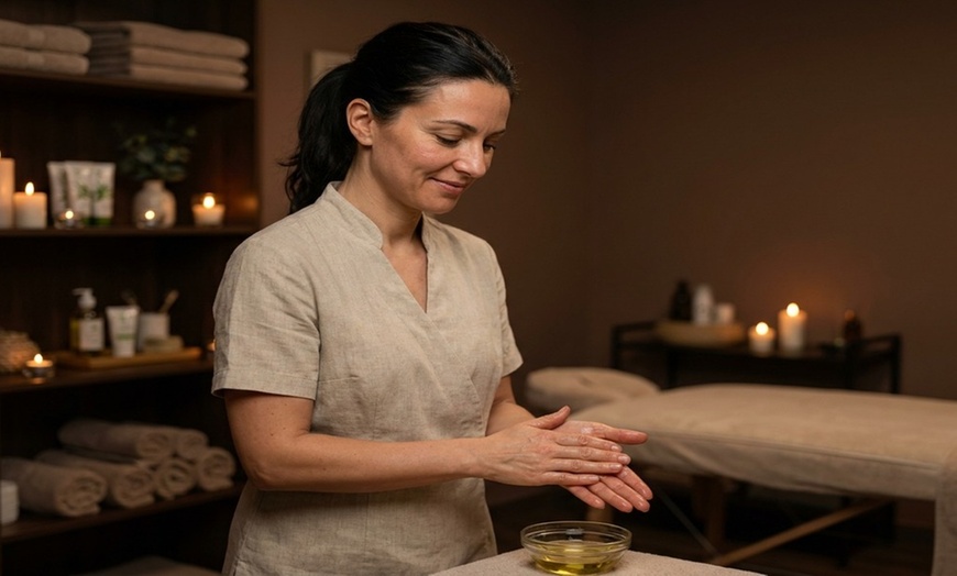 Image 7: 30 or 60‑Minute Massage Options – Melt Away Tension & Stress

