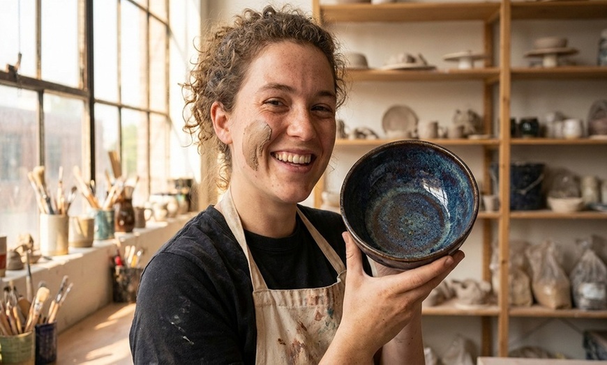 Image 6: Learn pottery skills with Weeknight Wheel Throwing Class for 1 