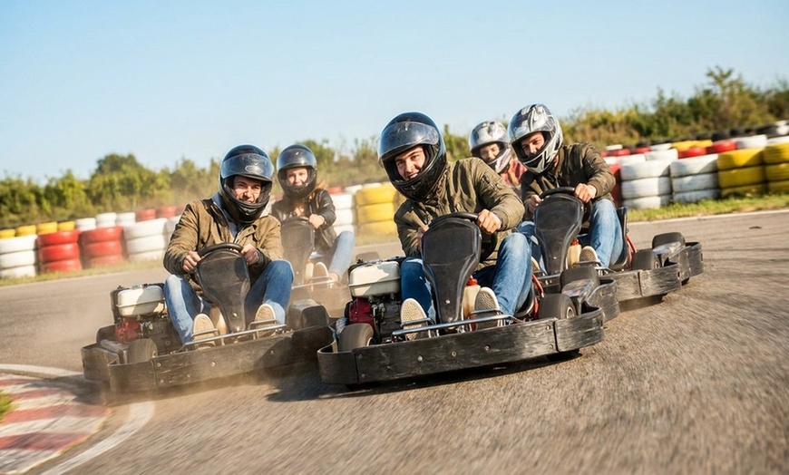Image 2: Race into Excitement with Unique Go-Kart Tracks & Mini-Golf Fun!