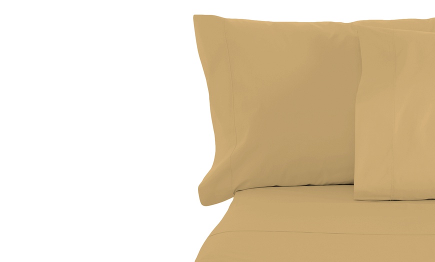 Image 9: 6 Piece 4 Pillowcases 1800 Series Cotton Feel Bamboo Cool Deep Pocket Sheet Sets