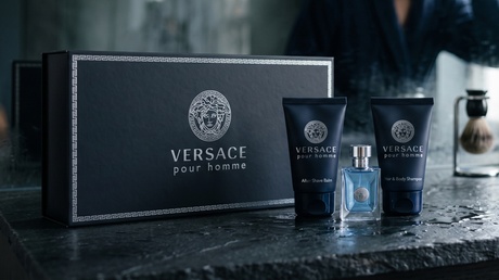 Versace Signature Pour Homme 3Pcs Miniature Gift Set For Men Men 5 ML 3 PCS Splash Citrus Eau de Toilette
