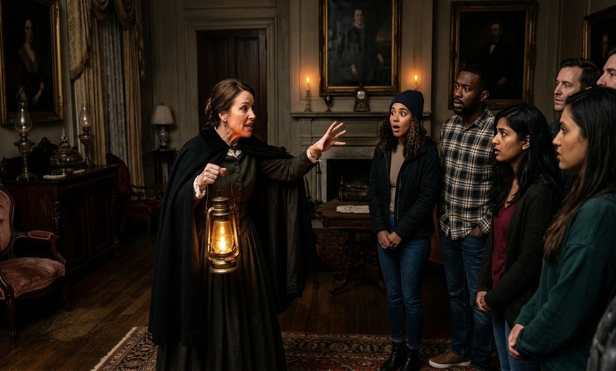 Image 6: Experience Destrehan Plantation Haunted Night Tour For 1,2 or 4