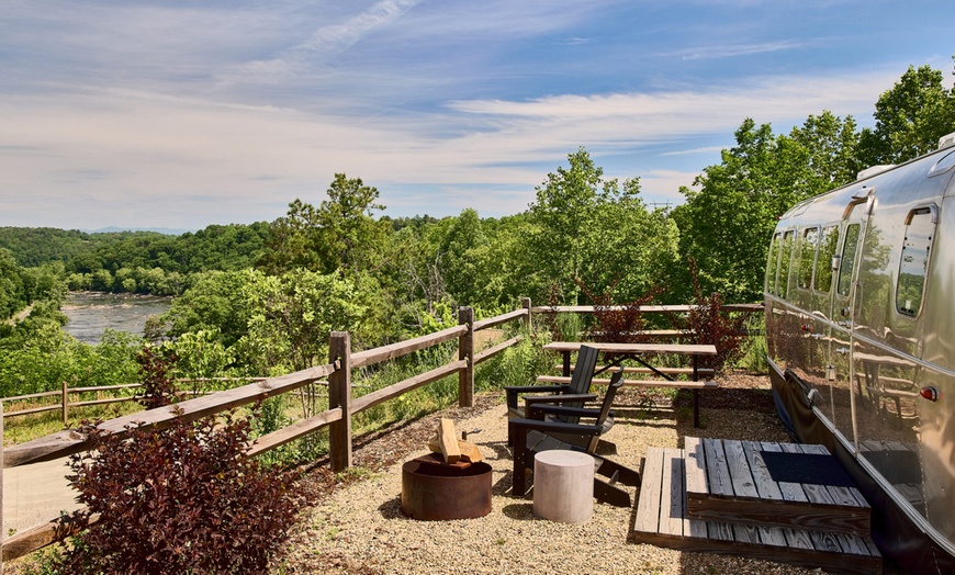 Image 11: Asheville Airstream & Cabin Resort on the French Broad