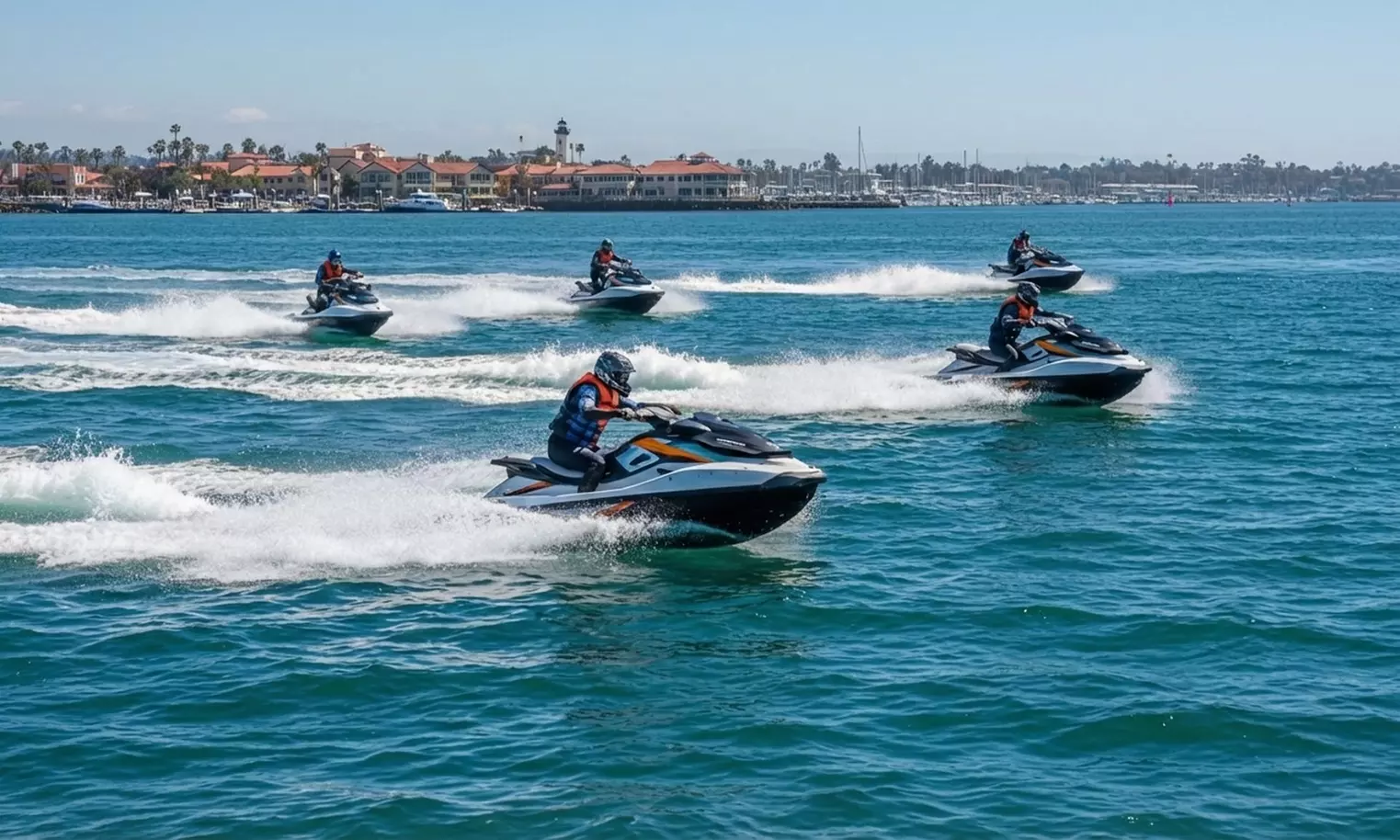 Exciting Weekday and Weekend Two-Hour Jet Ski Rentals for Two People