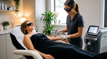 6 Laser Hair Removal Sessions on One Small Area - La Belle Peau - Tustin