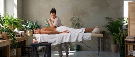 60 Min Swedish or Deep Tissue Massage + Free Hot Stones - Lunar Bay Massage