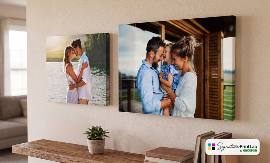 Image 6: Canvas Print Bundles by SignaturePrintLab by GROUPON