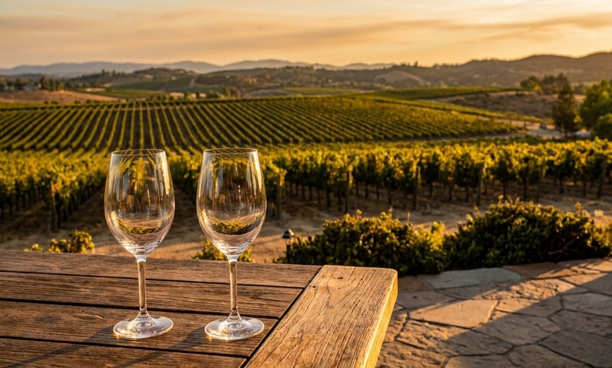 Image 8: Wine Tasting with Shareable Appetizer Plate for Two