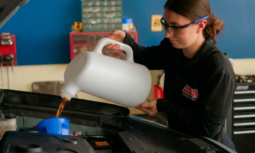 Image 2: Full Synthetic Oil Change with Standard Filter Up to 5 Quarts