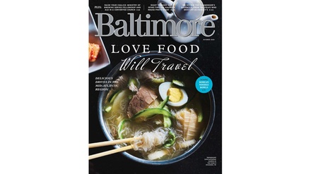 One-Year Subscription to Baltimore Magazine - Blue Dolphin Magazines