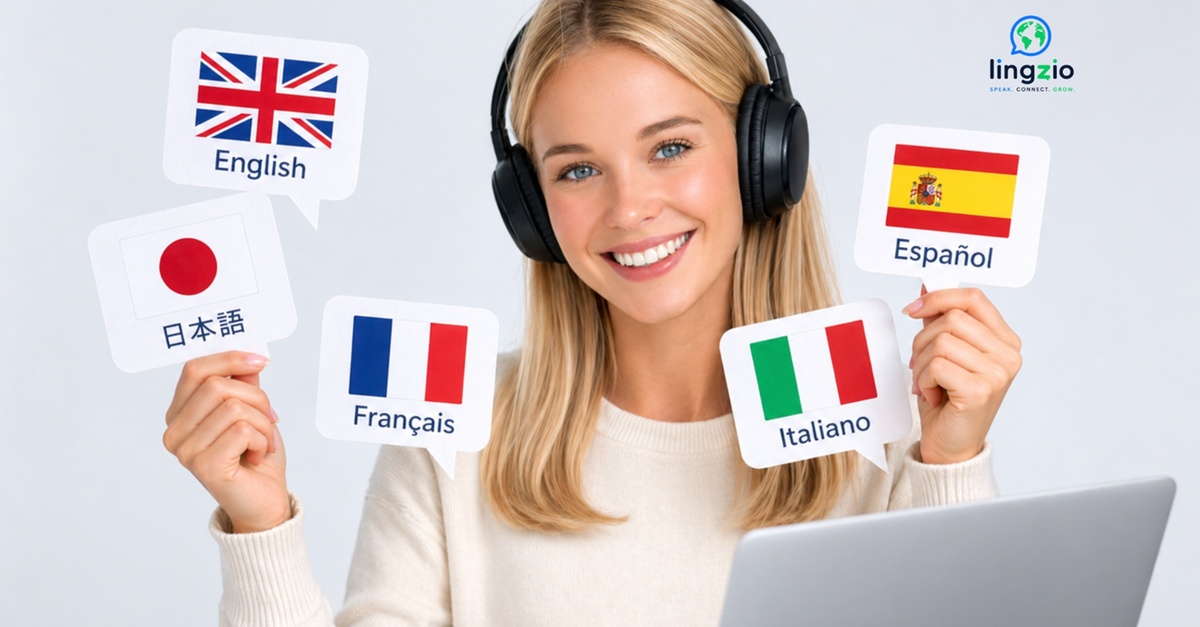 Acceso a la plataforma Lingzio para aprender idiomas en Tarragona