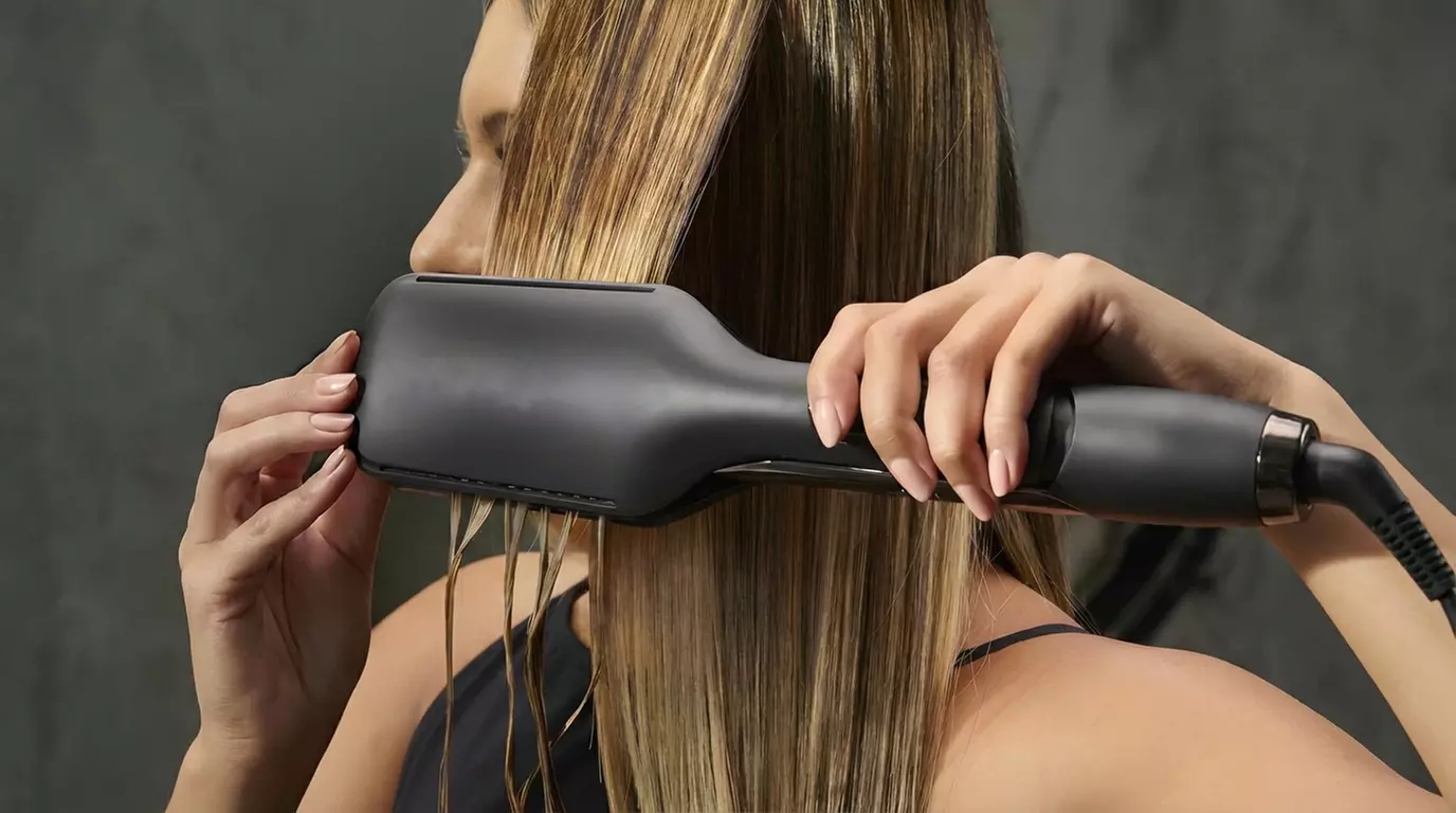 2-in-1 Haar-Trockner & -Glätter
