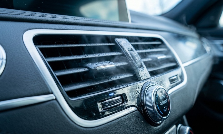 Image 4: Car AC inspection & refrigerant recharge service with flush and vacuum