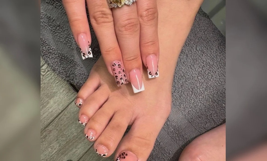 Image 4: Get Regular/Gel Manicure/Pedicure, Gel Mani-Pedi, or Acrylic Set 