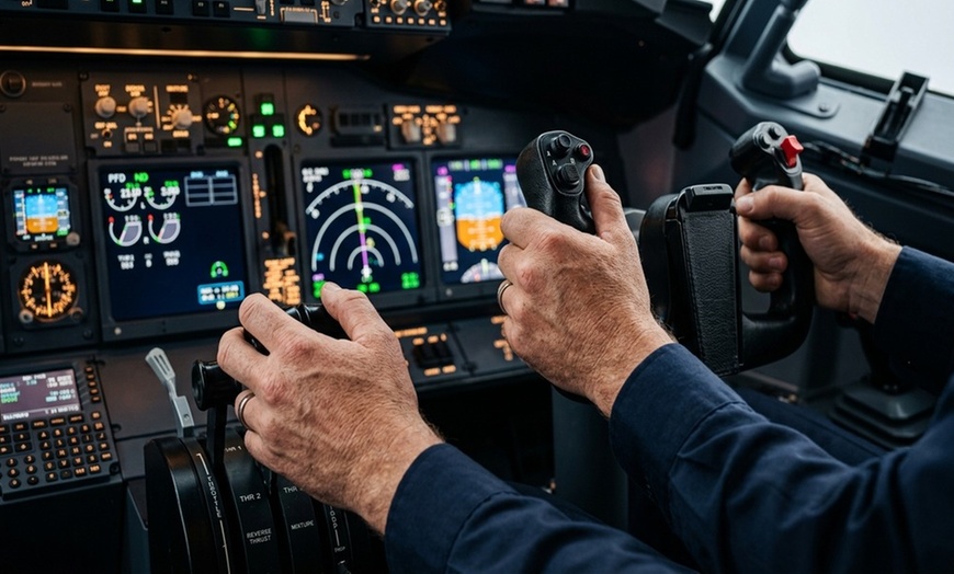 Image 4: Experience a 60-Minute Flight Simulator Session for One or Two
