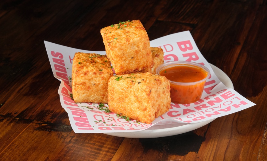 Image 8: Lunch or Dinner Special for 2 or 4 or Loaded Empanada & Sangria Tower