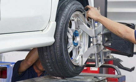 Alignment & Tire Balancing for Two Wheels - Wheel and Tire City Automotive Kustoms