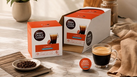 Dolce Gusto Cafe Lungo Decaf Coffee Pods 1 box 16 Capsules, Brown