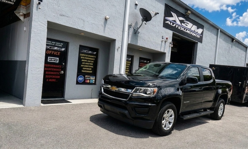 Image 4: Oil Change with Multi-Point Vehicle & Brake Inspection