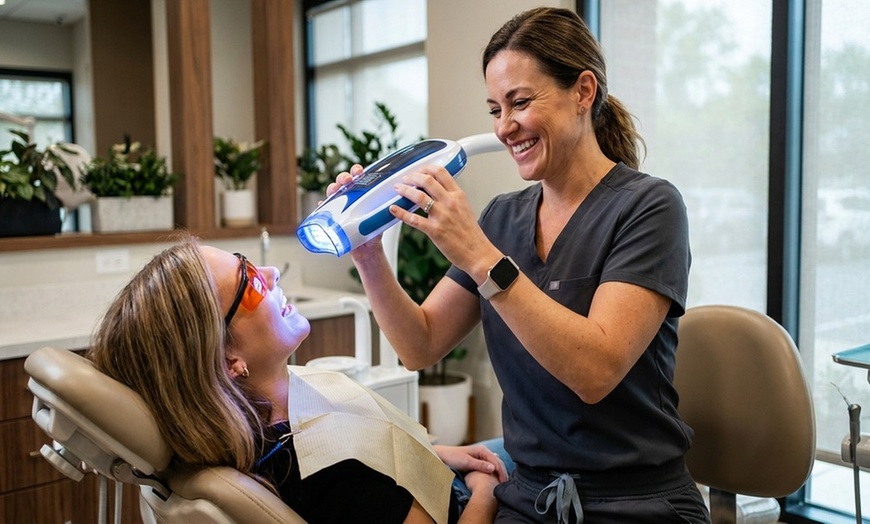 Image 2: Get a Brighter Smile with 25- and 45-Minute Teeth Whitening Sessions