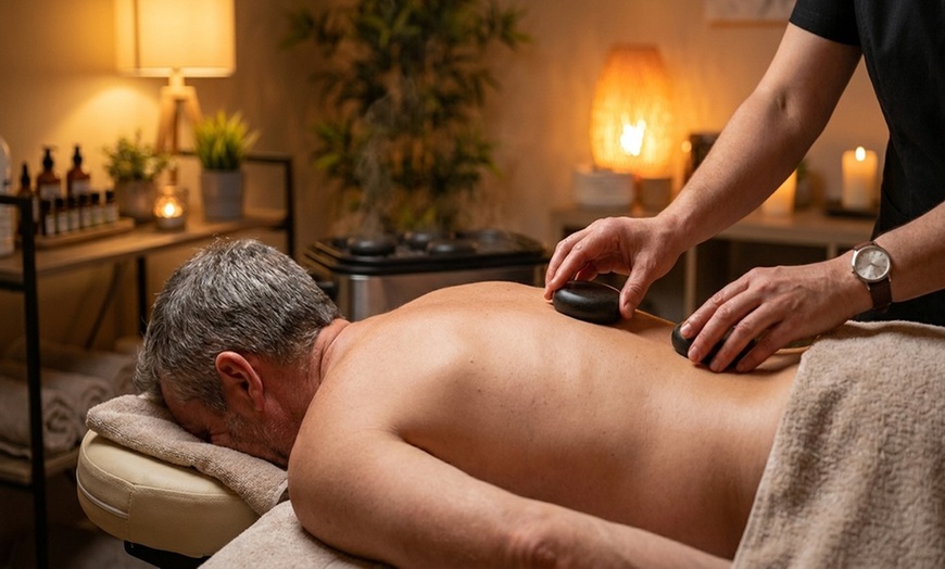 Image 2:  60 or 90-Minute Swedish Massage with Hot Stone or Aromatherapy
