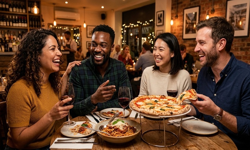 Image 2: Enjoy Gino's Family Meal for Four with Pizza and Pasta